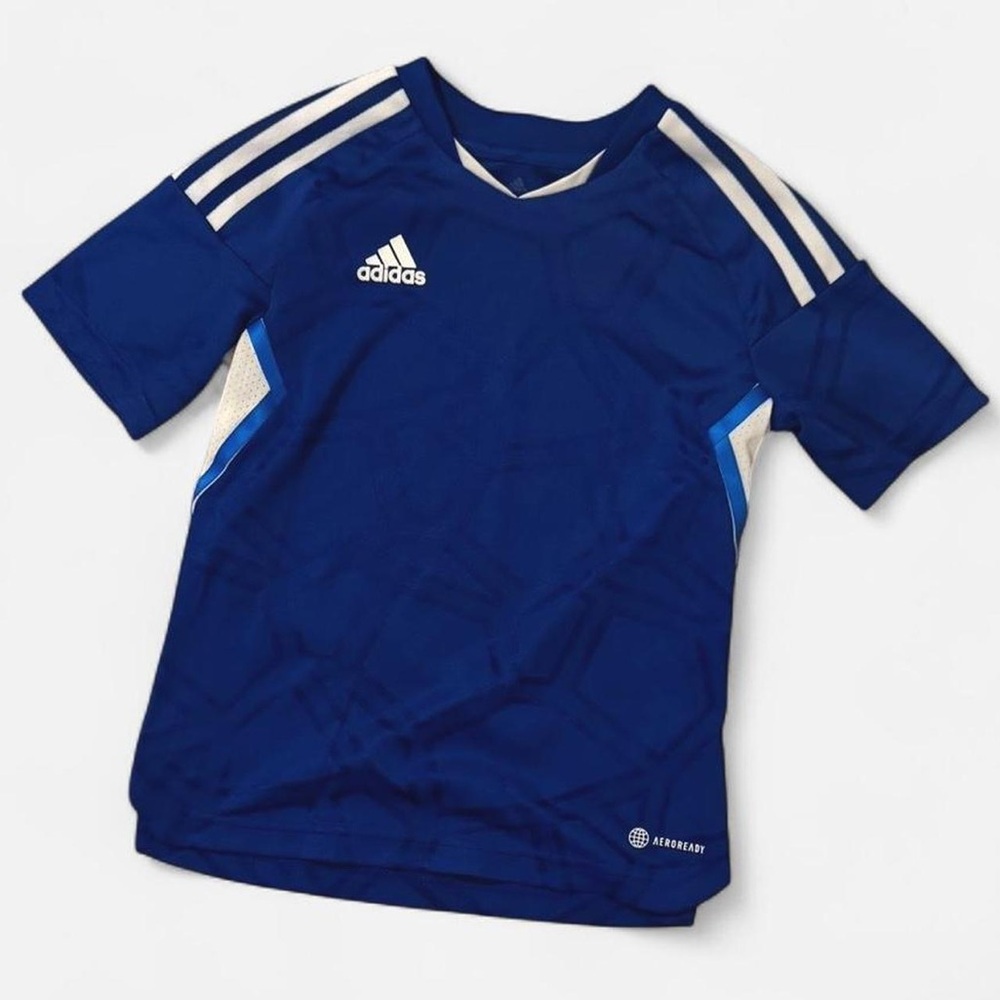 Adidas Kids Blue Sports Shirt
